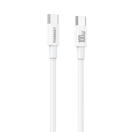 XO Kabl USB-C na USB-C NB-Q293, 100W, 1m, Beli
