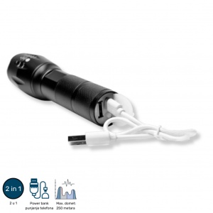 2u1 LED baterijska lampa i power bank - Img 4