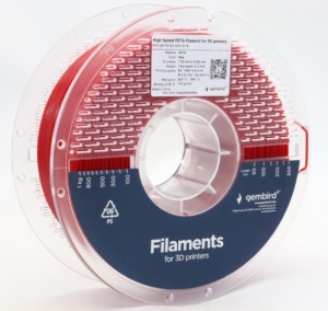 3DP-PETG1.75HY-01-R PETG filament velike brzine za 3D stampac 1.75mm, kotur 1KG RED - Img 1