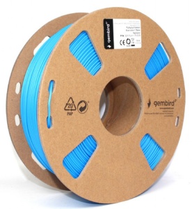 3DP-PLA+1.75-02-B PLA-PLUS Filament za 3D stampac 1,75mm kotur 1KG Blue (jaci od standardnog PLA) - Img 1