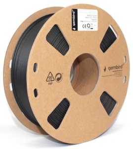 3DP-PLA+1.75-02-BK PLA-PLUS Filament za 3D stampac 1,75mm kotur 1KG Black (jaci od standardnog PLA)