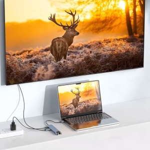 8u1 USB HUB sa HDMI, LAN, USBA, PD, TF/SD - Img 2