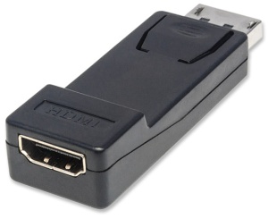 Adapter Manhattan 151993 DisplayPort/M - HDMI/F dongle 1080p Crni - Img 3
