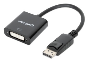 Adapter Manhattan 152228 DisplayPort/M - DVI-D 24+1/F - Img 1