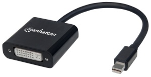 Adapter Manhattan 152549 Mini DisplayPort/M - DVI-D 24+5/F 4K - Img 1