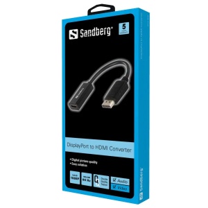 Adapter Sandberg DisplayPort - HDMI 508-28 - Img 2