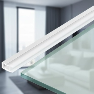 Aluminijumski profil za LED trake 1m, za police - Img 2