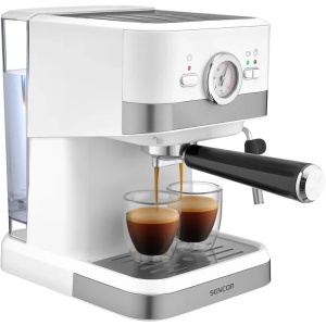 Aparat za espresso Sencor SES 1720WH/mlevena/1.5L/1050W/bela - Img 4