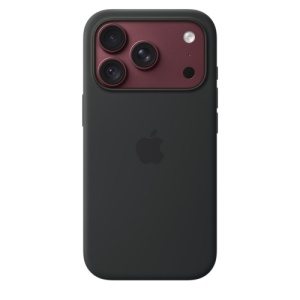 Apple iPhone 18 Pro Silicone Case with MagSafe - Black mk8y4zm/a