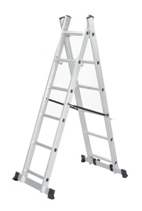 ATON Aluminijumske dvodelne merdevine sa skelom 2x7 3.32m ATN-DLSL101-7 - Img 2