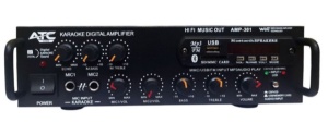 Audio pojacalo ATC AMP-301 2x25W, USB/SD/FM/MIC/Display/ECHO/Bluetooth, FM: 87.5MHz-108.5MHz, 4-16om - Img 3
