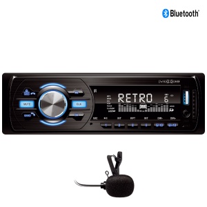 Auto radio SAL VB4000 FM, USB, SD, 3,5mm, Bluetooth, mikrofon 4x45W - Img 3