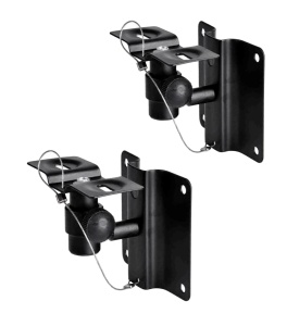 CABLETECH Metalni zidni nosač za zvučnike set 2 kom nosivost do 6 kg UCH0004