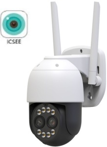 CAM-IP4MP-EP19-8X GMB kamera 4 mpix microSD iCSee xmeye pro app 2way voice PTZ ip66, 2.8mm-12mm Zoom - Img 1