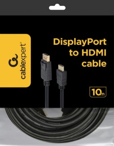 CC-DP-HDMI-10M Gembird DisplayPort na HDMI digital interface kabl 10m - Img 2