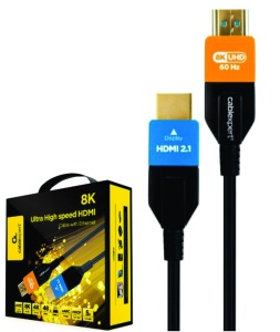 CC-HDMI8K-AOC-5M Gembird Active Optical (AOC) ULTRA High speed HDMI 2.1 8K UHD with Ethernet 5m - Img 2