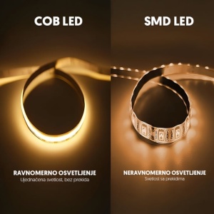 COB LED traka 3000K 320 LED/m IP20 - Img 2