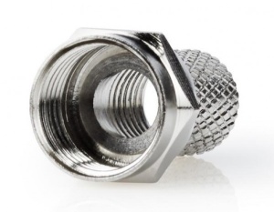 CON-FC-001RING ** F male connector for RG6 cable, 6.6mm, Zinc,with water proof ring - min.25kom(9) - Img 3