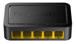 Cudy FS105D LAN 5-Port 10/100 Switch auto-negotiation RJ45 ports - Img 1