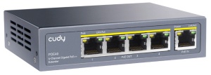 Cudy POE40 60W/30W Gigabit POE+ Extender, 802.3af/802.3at Standard, Data Power 100 Meters, Metal - Img 3