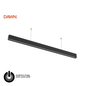 DAWN LED SVETILJKA LL40120 20/30/40W CCT CRNA 1,2 met - Img 3