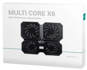 DeepCool MULTI CORE X6 Hladnjak za laptop 15.6 2x140mm+100mm.Fan 1000/1300rpm 121CFM 24dB 380x295x24 - Img 3