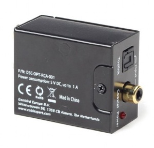 DSC-OPT-RCA-001 Gembird Digital to analog audio converter - Img 3