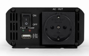 EG-PWC300-01 Gembird 12V Auto inverter DC/AC 300W+USB port - Img 3