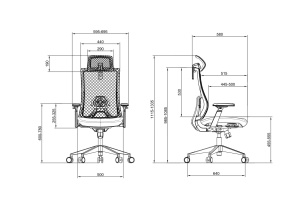 Ergonomska kancelarijska stolica UGD Work Pro - Img 4