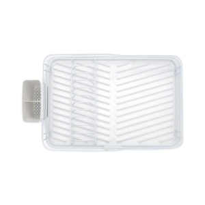 ESTIA ES01-9601 OCEĐIVAĆ ZA SUDOVE 43X31CM METALNI BELI - Img 3