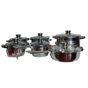 Excellent Line Jumbo Set Lonci 12 delova EL-12ST - Img 1