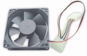 FANCASE-4 Gembird ventilator za kuciste konektor 80x80x25mm, 4-pina - Img 1