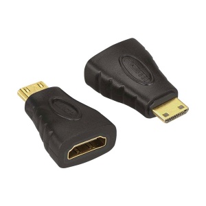 FAST ASIA Adapter Mini HDMI (M) - HDMI (F) crni - Img 2