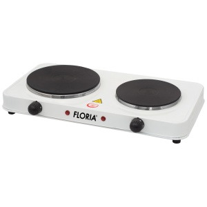 Floria Električni rešo, 2 ploče, 1500 W, 15/18 cm, , beli - ZLN2843 WH