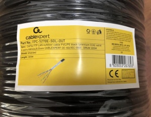 FPC-5270E-SOL-OUT Gembird, FTP cat.5E Outdoor, solid 24AWG, 0.51mm PREMIUM CCA kotur pun presek 305m - Img 3
