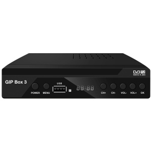 Golden Interstar Prijemnik zemaljski, DVB-T2, H.265, HDMI, SCART - GIP Box 3 - Img 1