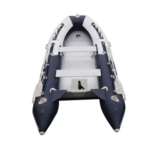 Gumeni camac HM-E360 alu patos snaga motora 14.9KW D360 cm x Š172 cm Gaz 38,1 Nosivost590 KG 6 oosba - Img 3