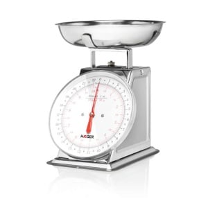 HAEGER KS-10S.014A MEHANIČKA KUHINJSKA VAGA SA POSUDOM 10KG INOX