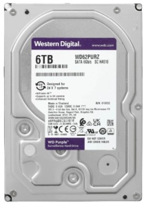 HDD 3.5 * 6TB WD62PURZ WD Purple 24/7 5400RPM 256MB SATA3 - Img 2