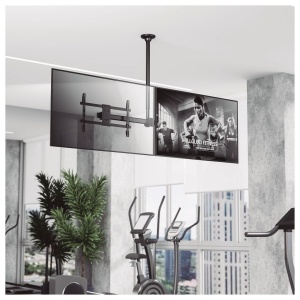 HOLMIOS 55030 PLAFONSKI ROTACIONI Nosač ZA 2 LCD, 34"-60", 2 X 40KG - Img 2