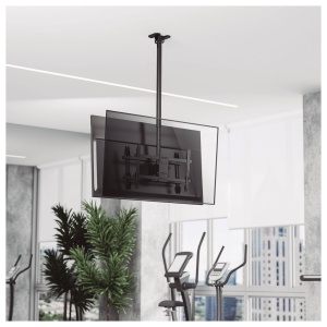 HOLMIOS 55031 PLAFONSKI ROTACIONI Nosač ZA 2 LCD, 43"-86", 2 X 50KG - Img 3