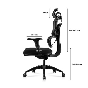 Huzaro Combat 7.0 Crna Gaming stolica - Img 3