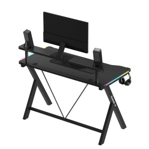 Huzaro Hero 1.9 Crni RGB Gaming sto 120x60cm - Img 2