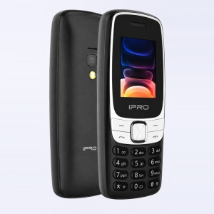 IPRO A37 black Feature mobilni telefon 2GSM/LCD/800mAh/32MB/Dual-SIM/Srpski jezik