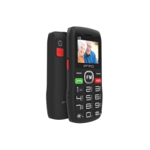 IPRO Senior F188 black Feature mobilni telefon 2G/GSM/1000mAh/32MB/DualSIM/Srpski jezik - Img 1