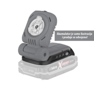 ISKRA X-CROSS akumulatorska radna lampa 3W - Img 1