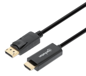 Kabl Manhattan 152679 DisplayPort/M - HDMI/M 1080/1,8m - Img 1