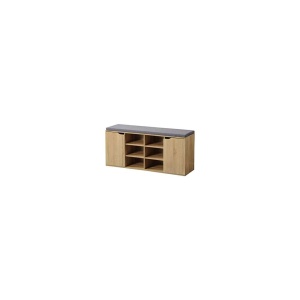 KESPER KSP15928 DRVENI CIPELARNIK SA KLUPOM 103X30.50X48CM - Img 3