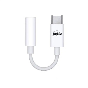 Kettz C2A-05 Adapter Tip C na AUX 3.5mm beli - Img 2