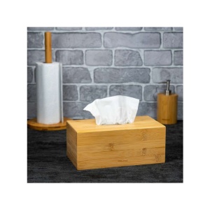 KINGHOFF KH1690 DRŽAČ ZA PAPIR BAMBUS 26.4X15X11.2CM - Img 2